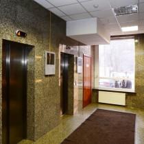 Вид главного лифтового холла БЦ «Текстильщики»
